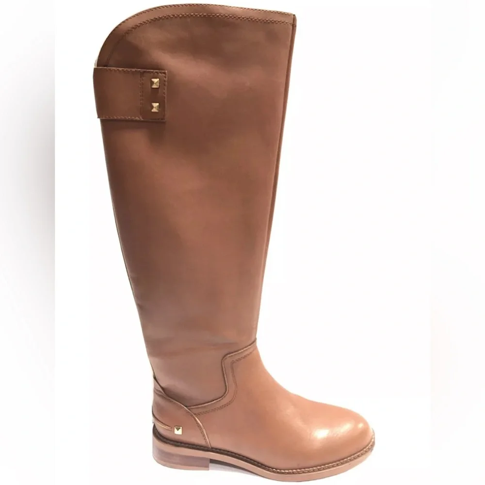Franco Sarto Women’s Henrietta Tall Boots Cognac, Size 6.5 M